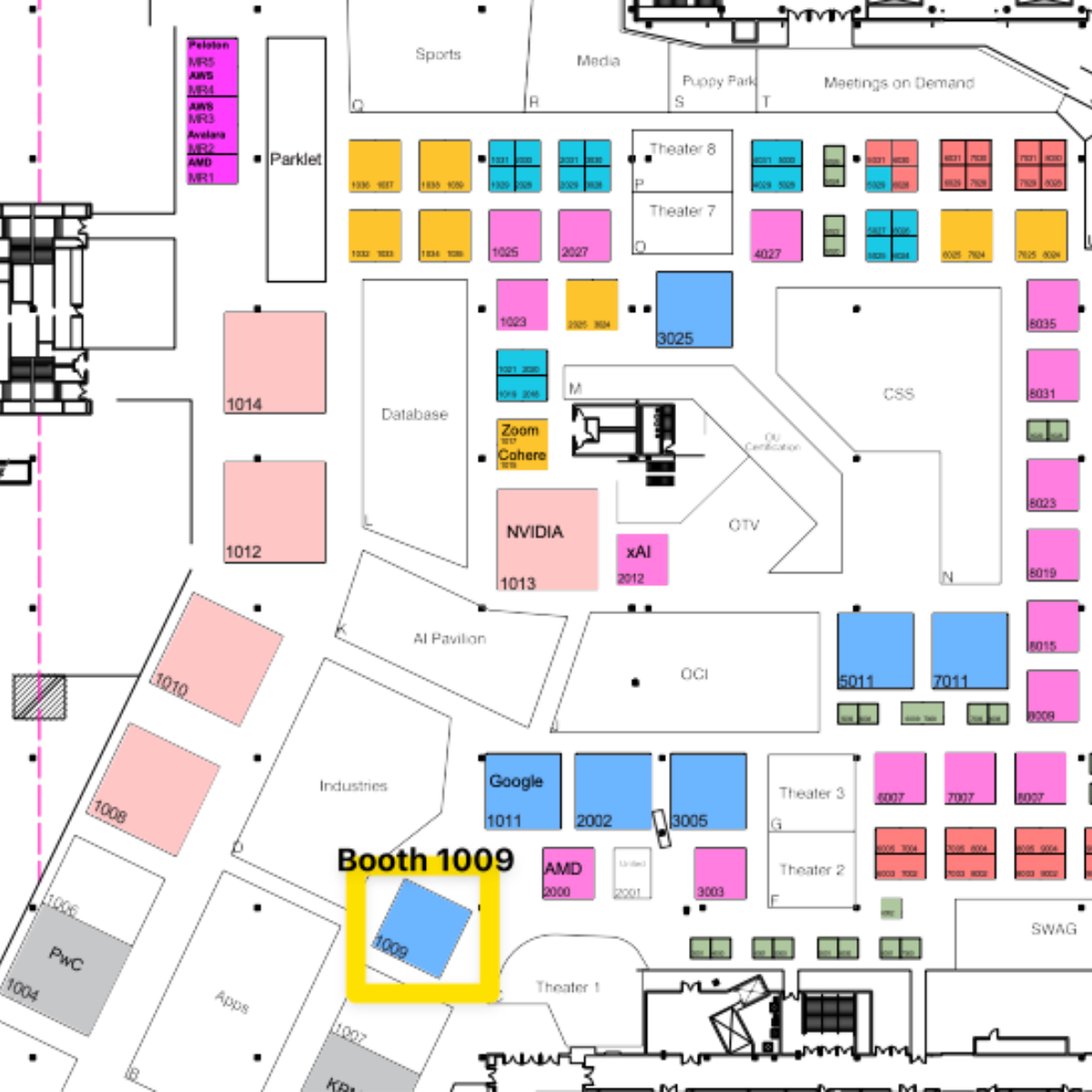 Booth location-1 Booth location-1